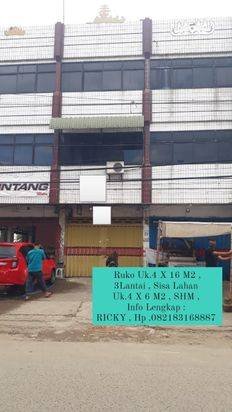 Ruko 3 Lantai Tengah Kota