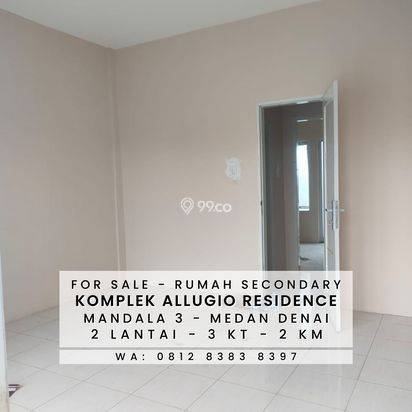 RUMAH SECONDARY MURAH TERIMA CANTIK - KOMPLEK ALLUGIO RESIDENC