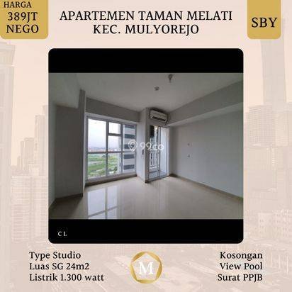 Apartemen taman melati mulyorejo kosongan siap huni nego murah