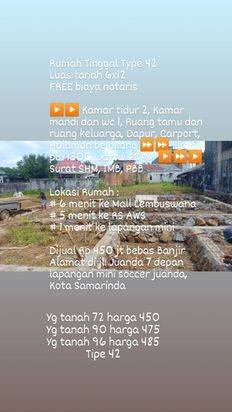 Rumah Di juanda 7 samarinda