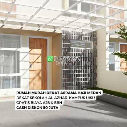 Rumah Murah 2 Lantai dekat Asrama Haji AH Nasution Medan Johor Rumah Murah 2 Lantai dekat Asrama Haji AH Nasution Medan Johor