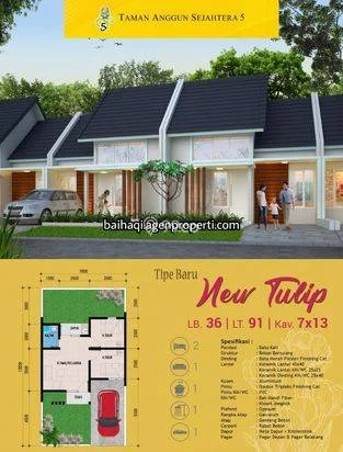 Rumah murah Tanpa DP Type 36/91 | Perum TAS 5 Sidoarjo