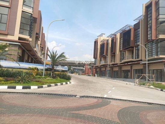 Ruko komersial di jln kh soleh iskandar jalan raya baru kota b