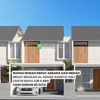 Rumah Murah 2 Lantai dekat Asrama Haji AH Nasution Medan Johor Rumah Murah 2 Lantai dekat Asrama Haji AH Nasution Medan Johor