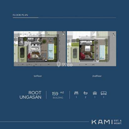 Root Villa Ungasan Kuta Selatan Bali