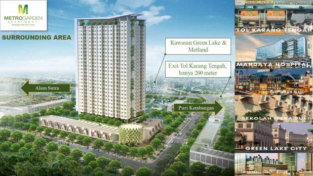DIJUAL UNIT UNIT TERBARU METRO GARDEN APARTMENT DIJUAL UNIT UNIT TERBARU METRO GARDEN APARTMENT