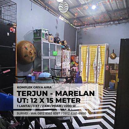 Rumah secondary tanah lebar 12 m - Griya Aira Terjun Marelan