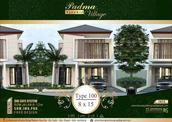 Rumah Baru Siap Huni dan Strategis di Kawasan Makam Gusdur Jom