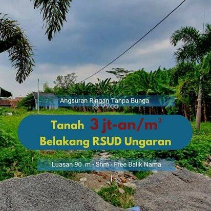 Tanah Murah Ungaran Barat 4 Menit Kampus Undaris, SHM