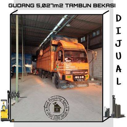 NEGO SAMPAI DEAL !!! GUDANG SIAP PAKAI TAMBUN BEKASI