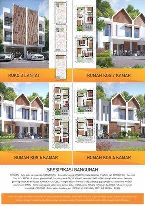 Rumah dukuh pakis surabaya barat dekat lontar  murah aktif