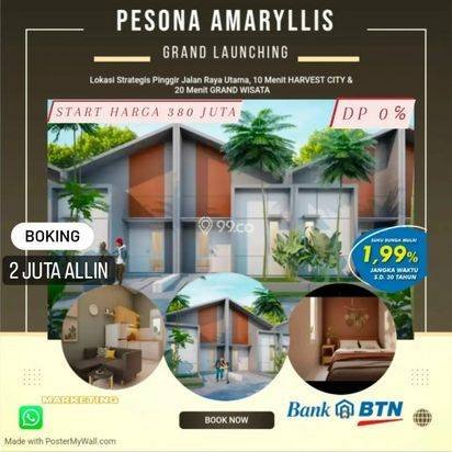 AMARYLLIS_RUMAH MURAH, MODERN, MINIMALIS DI BEKASI