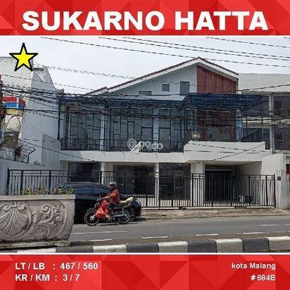 Gedung Kantor Ruko Luas 467 Poros Jalan Sukarno Hatta _ 684B
