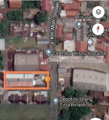 Dijual Gudang ex workshop Bogor Pasirjambu Bogor