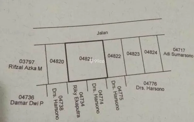 Tanah Kavling Luas Siap Bangun Dekiat EXIT TOL Ungaran