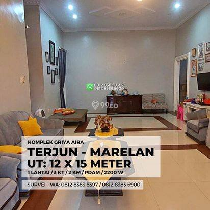 Rumah secondary tanah lebar 12 m - Griya Aira Terjun Marelan