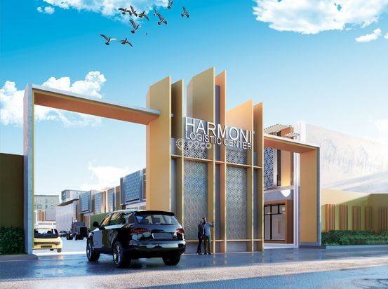 Gudang di Komplek Harmoni Logistic Center