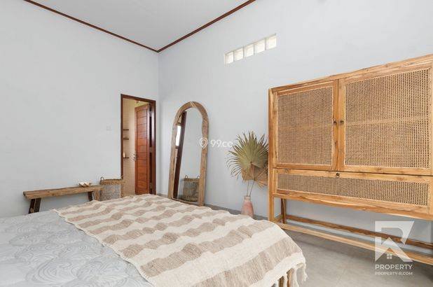 2 Bedroom Villa with Ricefield View for Rent in Umalas Bali