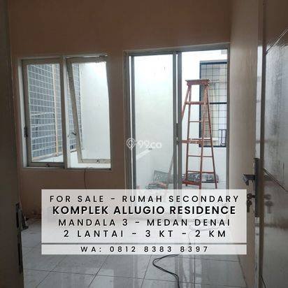 RUMAH SECONDARY MURAH TERIMA CANTIK - KOMPLEK ALLUGIO RESIDENC