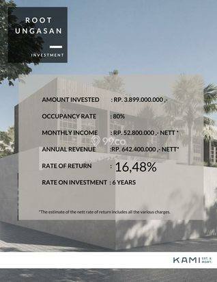 Root Villa Ungasan Kuta Selatan Bali