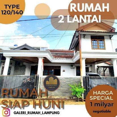 rumah 2 lantai dijual di bandar lampung