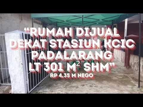 Rumah Strategis LT 301 m² SHM Dekat Stasiun KCIC Padalarang & PT Peruri – Cocok Hunian dan Investasi Rumah Strategis LT 301 m² SHM Dekat Stasiun KCIC Padalarang & PT Peruri – Cocok Hunian dan Investasi