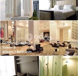 Apartemen Premium Kawasan Gandaria, 1 KT, Luas 40m², Lokasi Prospektif Apartemen Premium Kawasan Gandaria, 1 KT, Luas 40m², Lokasi Prospektif