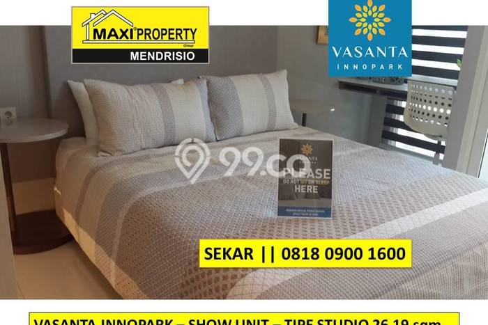 Hunian Apartemen 1 KT 1 KM Dijual di Cibitung Bekasi, Luas 26m2 Hunian Apartemen 1 KT 1 KM Dijual di Cibitung Bekasi, Luas 26m2