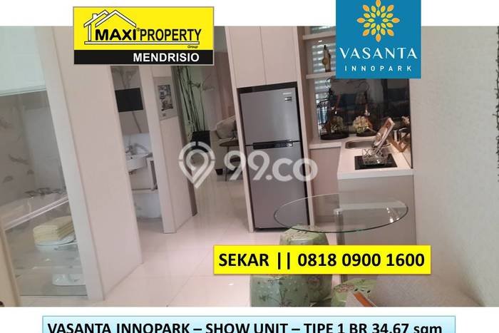Hunian Apartemen 1 KT 1 KM Dijual di Cibitung Bekasi, Luas 26m2 Hunian Apartemen 1 KT 1 KM Dijual di Cibitung Bekasi, Luas 26m2