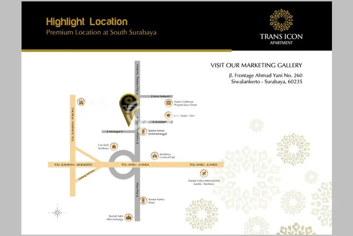 Tersedia Apartemen 1 KT & 1 KM di Gayungan, Surabaya Tersedia Apartemen 1 KT & 1 KM di Gayungan, Surabaya