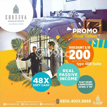 Dijual Segera Apartemen 4 KT & 3 KM di Tembalang, Semarang Dijual Segera Apartemen 4 KT & 3 KM di Tembalang, Semarang