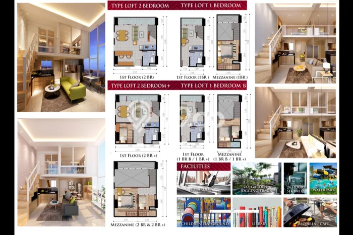 Hunian Apartemen 1 KT 1 KM Dijual di Kebomas Gresik, Luas 36m2 Hunian Apartemen 1 KT 1 KM Dijual di Kebomas Gresik, Luas 36m2