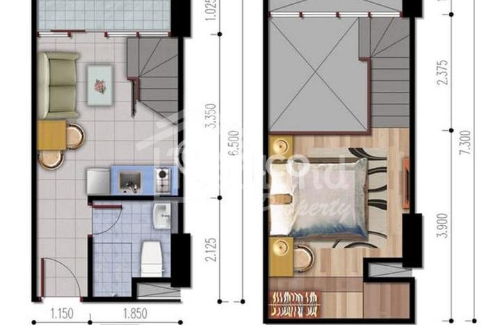 Unit Apartemen 1 Kamar & 1 Kamar Mandi Dijual di Kebomas, Gresik Unit Apartemen 1 Kamar & 1 Kamar Mandi Dijual di Kebomas, Gresik