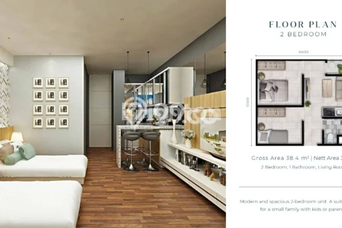 BEST DEAL! Apartemen di Bengkong, Batam, 1 KM, Luas 33m2m², Fasilitas Lengkap, Lokasi Premium BEST DEAL! Apartemen di Bengkong, Batam, 1 KM, Luas 33m2m², Fasilitas Lengkap, Lokasi Premium