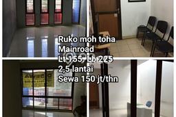 Ruko Kawasan Komersial Kawasan Bandung Kota, Luas 225m², Siap Usaha Ruko Kawasan Komersial Kawasan Bandung Kota, Luas 225m², Siap Usaha