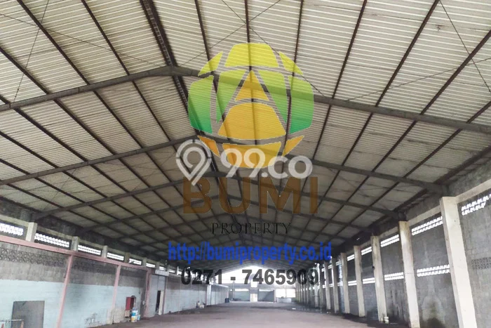 Unit Gudang disewakan di Prambanan Sleman dengan LT 3670m2 / LB 3000m2 Unit Gudang disewakan di Prambanan Sleman dengan LT 3670m2 / LB 3000m2