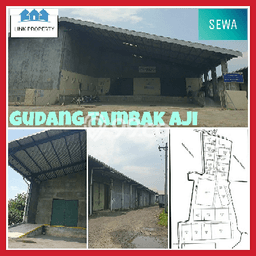 Disewakan Gudang di Kawasan Ramai Tambakaji Luas 1440m2 Disewakan Gudang di Kawasan Ramai Tambakaji Luas 1440m2