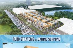 Ruko Kawasan Gading Serpong, Luas 91m², Mainroad, Lokasi Strategis Ruko Kawasan Gading Serpong, Luas 91m², Mainroad, Lokasi Strategis