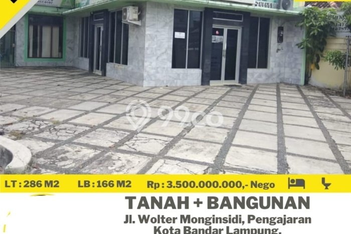 Area Ramai! Ruko Dijual di Tanjung Karang Pusat untuk Bisnis Luas Bangunan 200m2 Area Ramai! Ruko Dijual di Tanjung Karang Pusat untuk Bisnis Luas Bangunan 200m2
