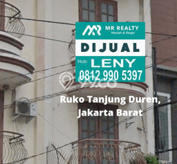 Unit Ruko Dijual di Jakarta Barat LT 104m2 & LB 270m2 Unit Ruko Dijual di Jakarta Barat LT 104m2 & LB 270m2