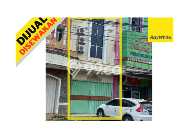 Unit Ruko Disewa Lokasi Way Halim, Bandar Lampung Spesifikasi Luas Bangunan 168m2 Unit Ruko Disewa Lokasi Way Halim, Bandar Lampung Spesifikasi Luas Bangunan 168m2