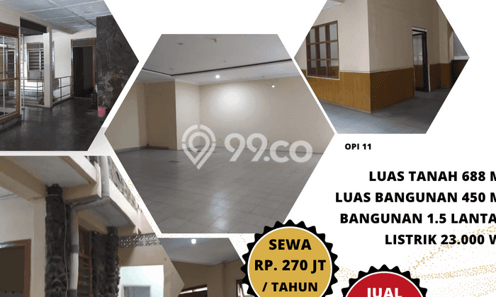 Komersial Disewakan Kawasan Setiabudi, Luas 450m², Area Strategis Komersial Disewakan Kawasan Setiabudi, Luas 450m², Area Strategis