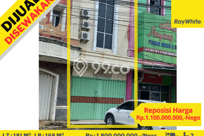Ruko Favorit Dijual di Way Halim Bandar Lampung Kawasan Pusat Bisnis Ruko Favorit Dijual di Way Halim Bandar Lampung Kawasan Pusat Bisnis