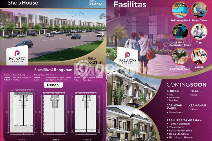 Ruko di , Luas 233m2m², Jalan Utama, Lokasi Ramai Ruko di , Luas 233m2m², Jalan Utama, Lokasi Ramai