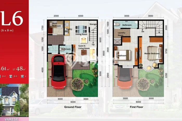 Jual Rumah Modern 2 KT di Gading Serpong, Tangerang Jual Rumah Modern 2 KT di Gading Serpong, Tangerang