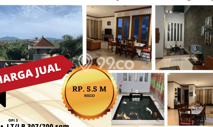 Rumah Elit LB 200m2 Siap Huni Desain Elegan di Geger Kalong, Bandung Rumah Elit LB 200m2 Siap Huni Desain Elegan di Geger Kalong, Bandung