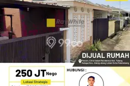 Rumah Murah Dijual Area Alang Alang Lebar, Palembang Harga Rp 250 Juta Rumah Murah Dijual Area Alang Alang Lebar, Palembang Harga Rp 250 Juta