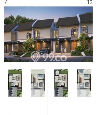 Rumah Strategis di Pusat Kota Kedamean, Gresik - LT 72m2m² Rumah Strategis di Pusat Kota Kedamean, Gresik - LT 72m2m²