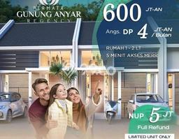 Rumah Modern 2 KT di Gununganyar Surabaya Rumah Modern 2 KT di Gununganyar Surabaya