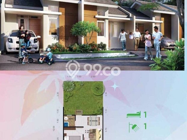 Jual Rumah Murah Meriah Maja Punya 1 KT & LT 60m2 Jual Rumah Murah Meriah Maja Punya 1 KT & LT 60m2